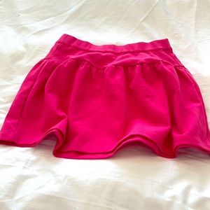 Pink cotton skirt